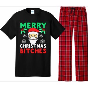 Merry Christmas Bitches Inappropriate Christmas Pajama Set