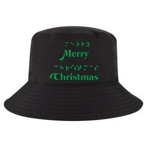 Merry Christmas Braille Alphabet Dots Xmas Top Holiday Gifts Long Sleeve Cool Comfort Performance Bucket Hat