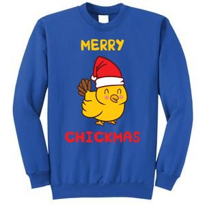 Merry Chickmas Cute Baby Chick Farm Christmas Funny Gift For Gift Sweatshirt