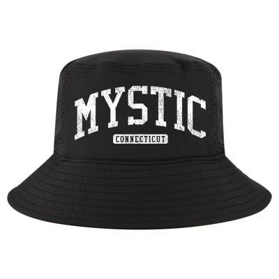 Mystic Connecticut Ct Js03 Vintage Cool Comfort Performance Bucket Hat