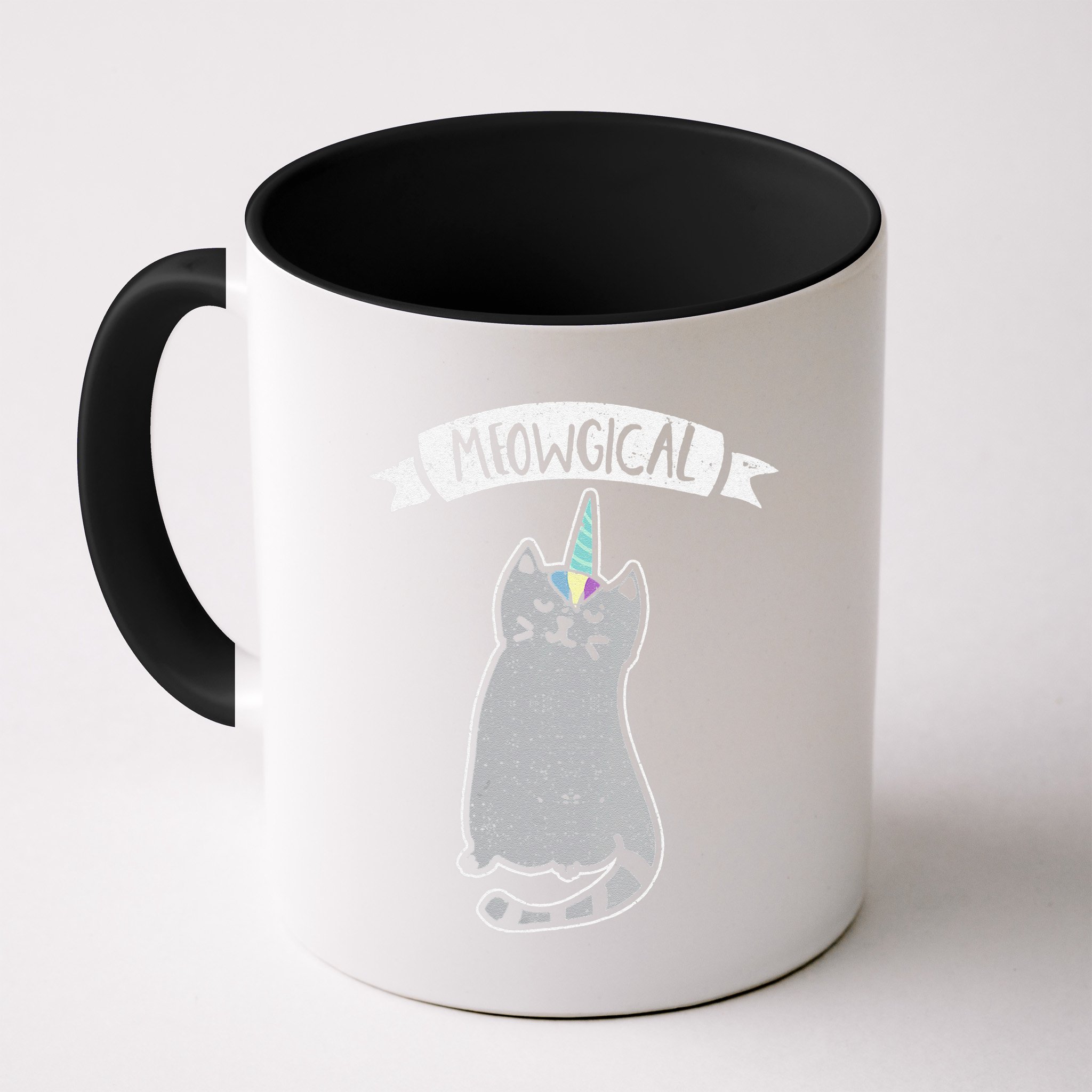 Meowgical Caticorn Cat Unicorn Magical Creature Gift Mug
