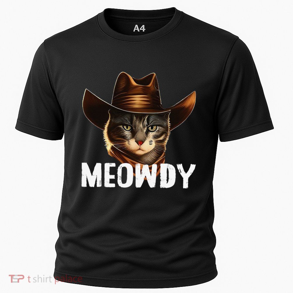 Meowdy Cat Cow Funny Cat Meme Performance Shirt