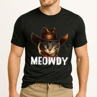 Meowdy Cat Cow Funny Cat Meme Cooling Performance Crew T-Shirt