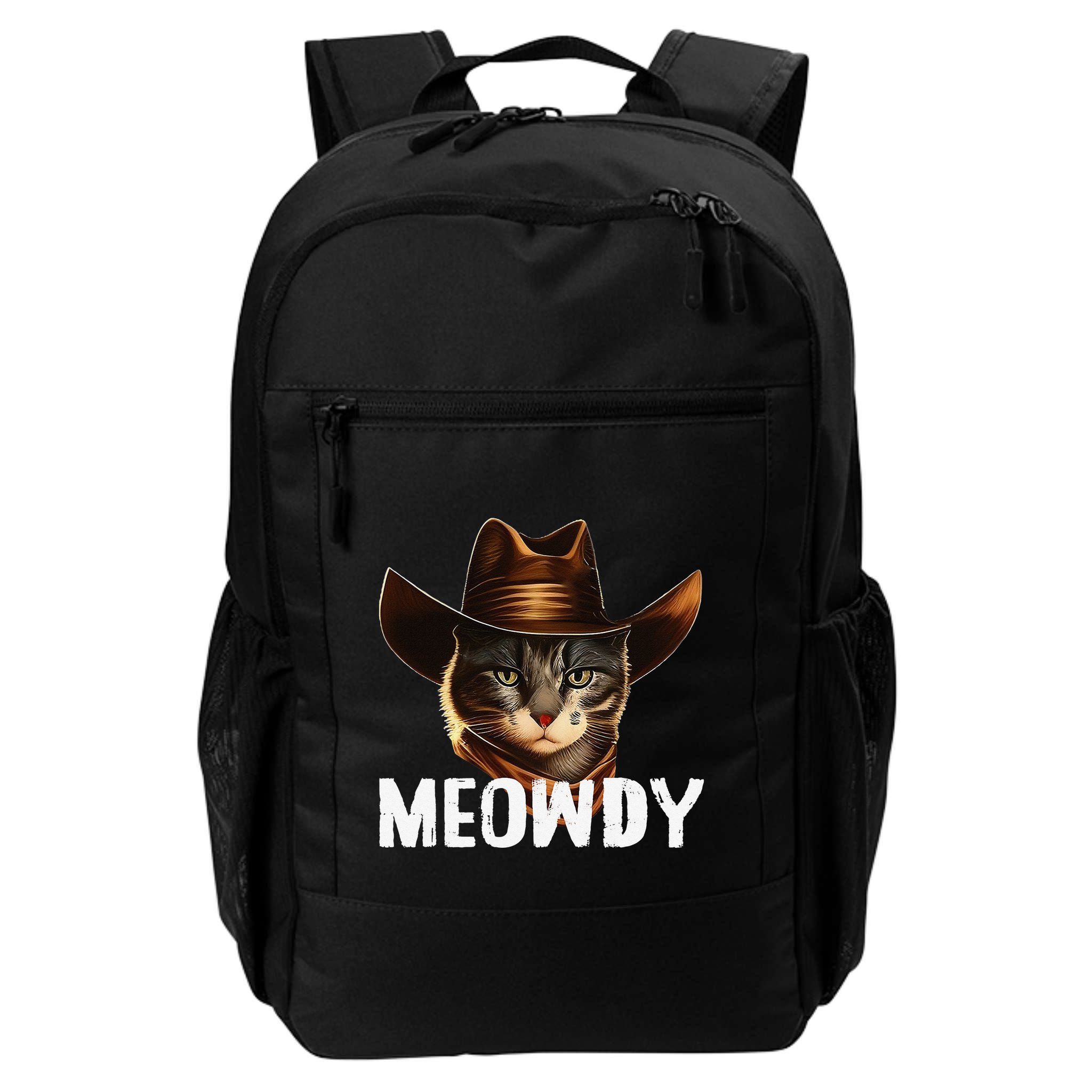 Meowdy Cat Cow Funny Cat Meme Backpack