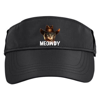 Meowdy Cat Cow Funny Cat Meme Adult Drive Performance Visor