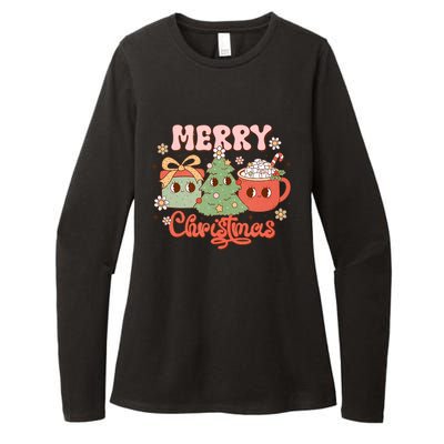 Merry Christmas Cozy And Cute Tank Top Womens CVC Long Sleeve Shirt