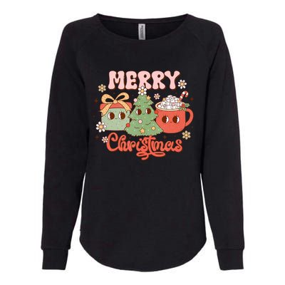 Merry Christmas Cozy And Cute Tank Top Womens California Wash Sweatshirt