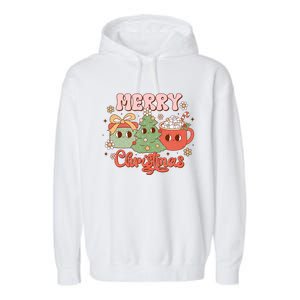 Merry Christmas Cozy And Cute Tank Top Garment-Dyed Fleece Hoodie