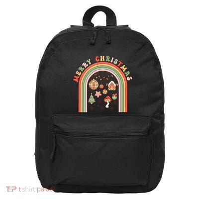 Merry Christmas Cozy Vibes Tank Top 16 in Basic Backpack