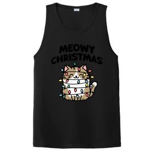 Meowy Christmas Christmas Cats Cat Lover PosiCharge Competitor Tank