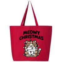 Meowy Christmas Christmas Cats Cat Lover 25L Jumbo Tote