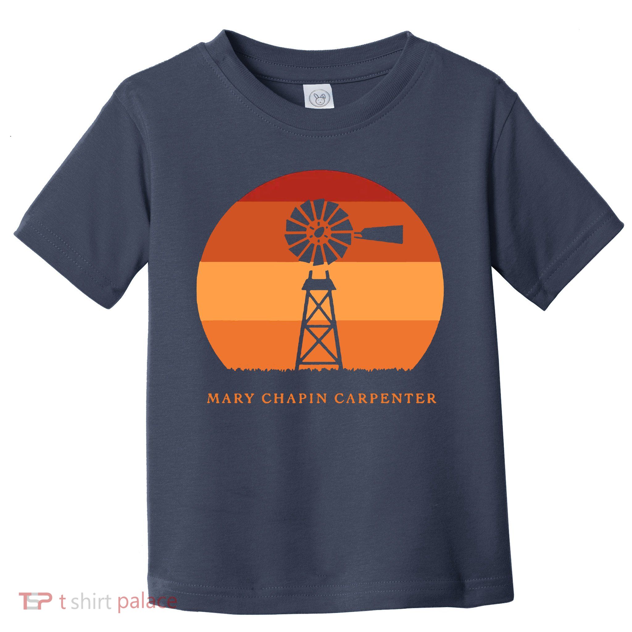 Mary Chapin Carpenter Windmill Retro Vintage Sunset Toddler T-Shirt