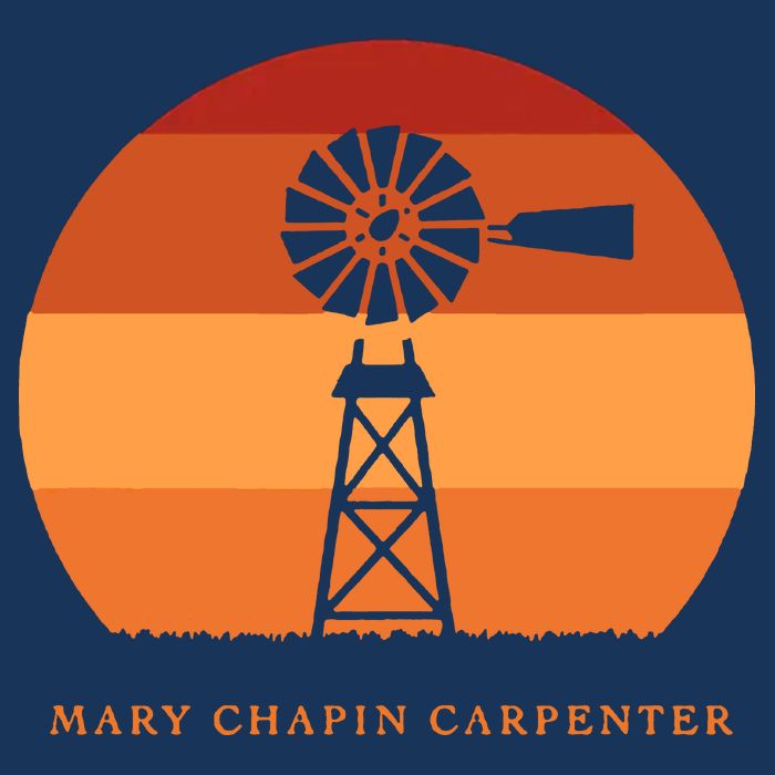 Mary Chapin Carpenter Windmill Retro Vintage Sunset Visor