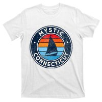 Mystic Connecticut Ct Vintage Sailboat T-Shirt