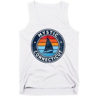 Mystic Connecticut Ct Vintage Sailboat Tank Top