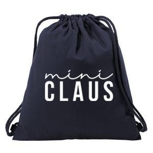 Mini Claus Cute Christmas Drawstring Bag