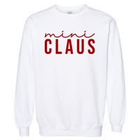 Mini Claus Cute Christmas Garment-Dyed Sweatshirt