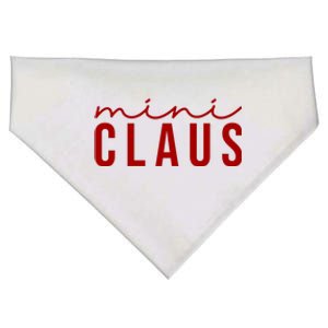 Mini Claus Cute Christmas USA-Made Doggie Bandana