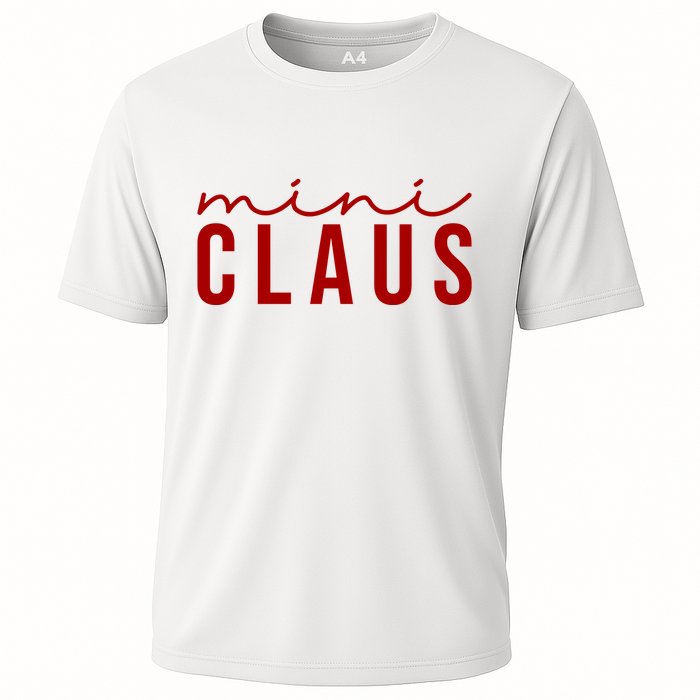 Mini Claus Cute Christmas Cooling Performance Crew T-Shirt