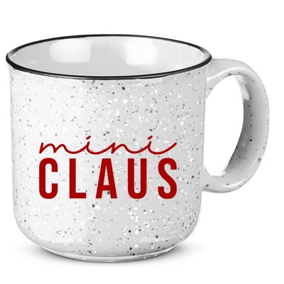 Mini Claus Cute Christmas 15oz Campfire Ceramic Mug