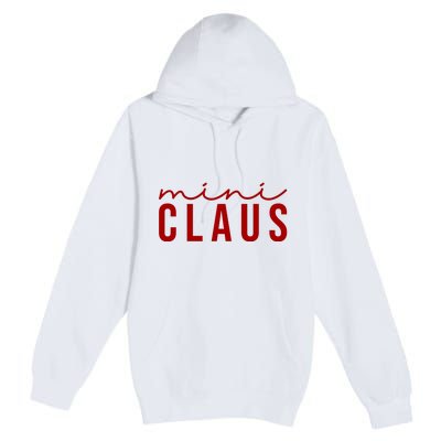 Mini Claus Cute Christmas Premium Pullover Hoodie