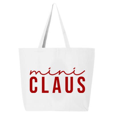 Mini Claus Cute Christmas 25L Jumbo Tote