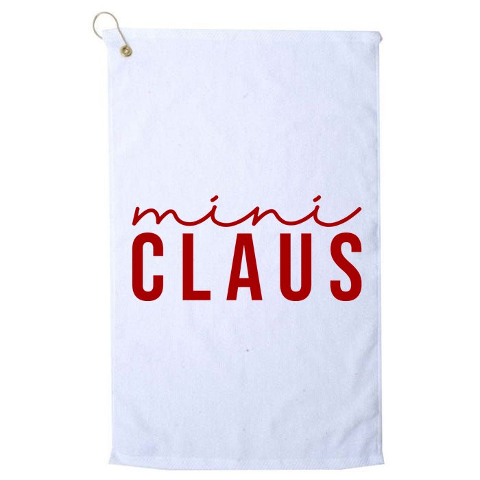 Mini Claus Cute Christmas Golf Towel