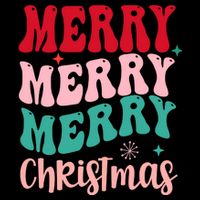 Merry Christmas Cute Holiday Groovy Full Zip Hoodie