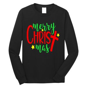 Merry Christmaschristmas Christian Costume Long Sleeve Shirt