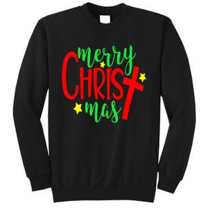 Merry Christmaschristmas Christian Costume Sweatshirt