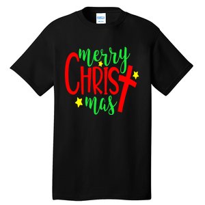 Merry Christmaschristmas Christian Costume Tall T-Shirt