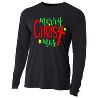 Merry Christmaschristmas Christian Costume Cooling Performance Long Sleeve Crew