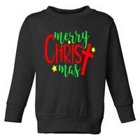 Merry Christmaschristmas Christian Costume Toddler Sweatshirt