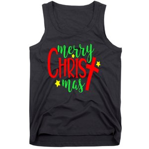 Merry Christmaschristmas Christian Costume Tank Top