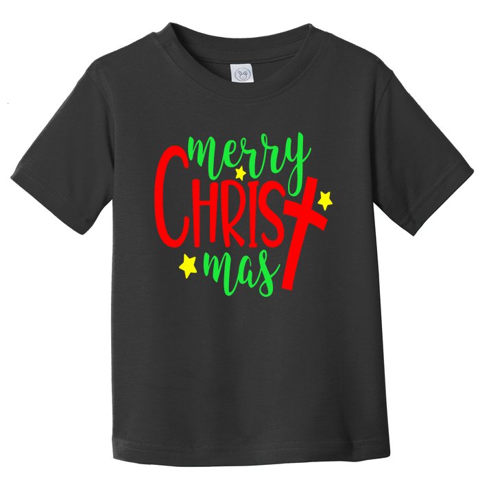 Merry Christmaschristmas Christian Costume Toddler T-Shirt