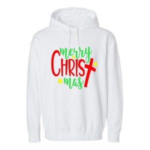 Merry Christmaschristmas Christian Costume Garment-Dyed Fleece Hoodie