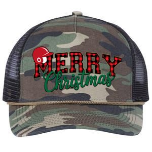 Merry Christmas Christmas Cute Winter Baseball Retro Rope Trucker Hat Cap