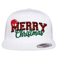 Merry Christmas Christmas Cute Winter Baseball Flat Bill Trucker Hat