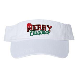 Merry Christmas Christmas Cute Winter Baseball Valucap Bio-Washed Visor