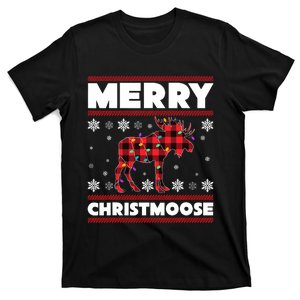 Merry Christmoose Christmas Moose Lover Xmas Holiday Gift T-Shirt