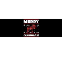 Merry Christmoose Christmas Moose Lover Xmas Holiday Gift Bumper Sticker