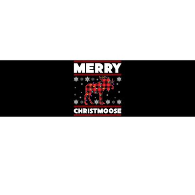 Merry Christmoose Christmas Moose Lover Xmas Holiday Gift Bumper Sticker