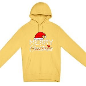 Merry Christmas Christmas Santa Claus Funny Family Christmas Premium Pullover Hoodie