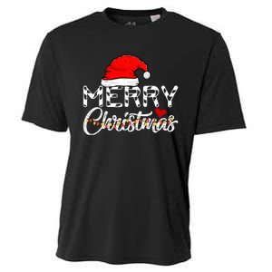 Merry Christmas Christmas Santa Claus Funny Family Christmas Cooling Performance Crew T-Shirt