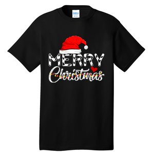 Merry Christmas Christmas Santa Claus Funny Family Christmas Tall T-Shirt