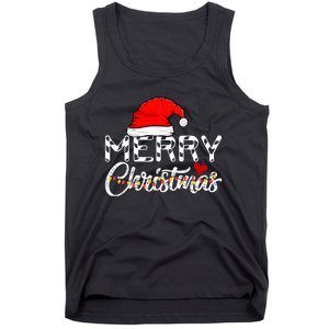 Merry Christmas Christmas Santa Claus Funny Family Christmas Tank Top