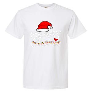 Merry Christmas Christmas Santa Claus Funny Family Christmas Garment-Dyed Heavyweight T-Shirt