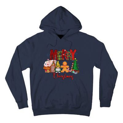 Merry Christmas Candy House Lemon Gnome Gingerbread Pajamas Tall Hoodie