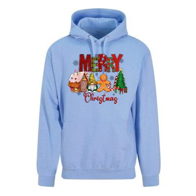 Merry Christmas Candy House Lemon Gnome Gingerbread Pajamas Unisex Surf Hoodie