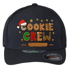 Merry Christmas Cookie Baking Crew Ginger Team Baker Gifts Flexfit Unipanel Trucker Cap